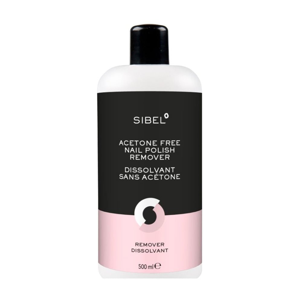 Рідина для зняття лаку без ацетону Sibel Acetone Free Nail Polish Remover, 500 мл